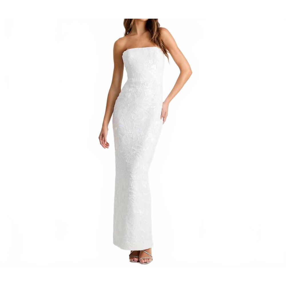 NEW HELSI serena dress in white